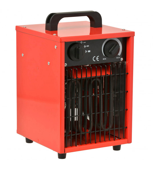 KACHEL INDUSTRIELE KACHEL 3000W 30M² ROOD/ZWART BLAZE