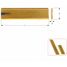 VHM WISSELPLAAT GOLD-LINE 12 X 12 X 1,5