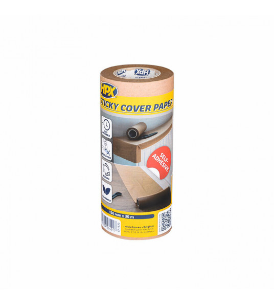 HPX ZELFKLEVEND AFDEKPAPIER - 148MM X 30M