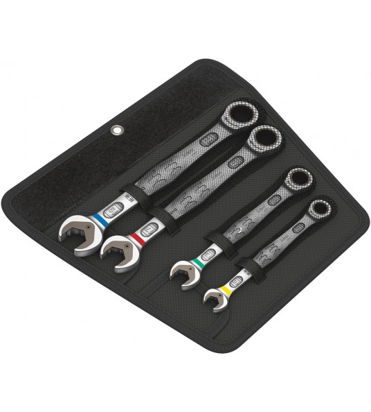 JOKER STEEK- EN RINGRATELSLEUTEL-SET, ZB, 4-DELIG