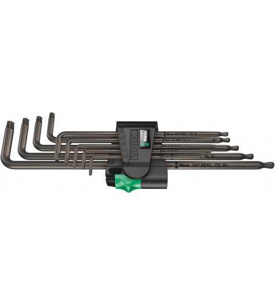 967/9 TX XL 1 TORX? STIFTSLEUTELSET, LANG, 9-DELIG