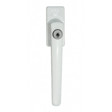 AXA VH DRAAI-KIEP RAAMKRUK WIT MODEL-L CILINDERSLOT/SKG** 7X32