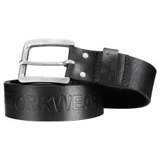 SNICKERS LEREN RIEM ZWART (0400) MAAT L (110CM)