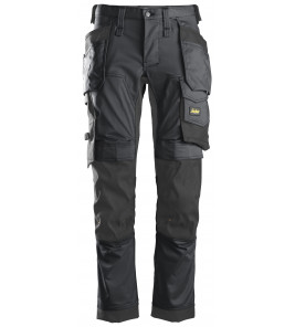 SNICKERS 6241 ALLROUNDWORK STRETCH WERKBROEK M. HOLSTERZAKKEN GRIJS - ZWART MT 46 SNICKERS 6241 ALLROUNDWORK STRETCH WERKBROEK M. HOLSTERZAKKEN GRIJS - ZWART MT 46