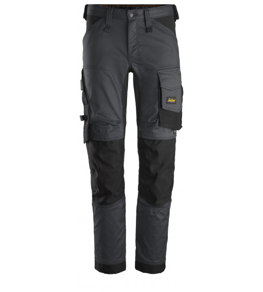 SNICKERS 6341 STRETCH ALLROUND WERKBROEK GRIJS-ZWART MT 48 SNICKERS 6341 STRETCH ALLROUND WERKBROEK GRIJS-ZWART MT 48