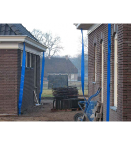 MARTENS 80/100 TIJDELIJKE HEMELWATERAFVOER PE SLANG 15M