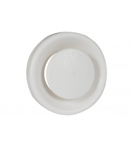 NEDCO AFZUIGVENTIEL 8 VENTILATIE STANDEN Ø100/125MM WIT