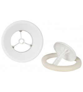 NEDCO AFZUIGVENTIEL 8 VENTILATIE STANDEN Ø100/125MM WIT