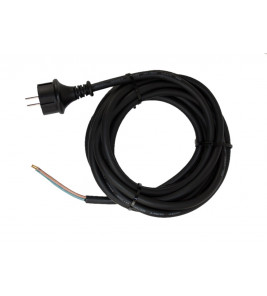 AANSLUITSNOER KLASSE II 2X1,0 H07RN-F IP44/10A (5 METER)