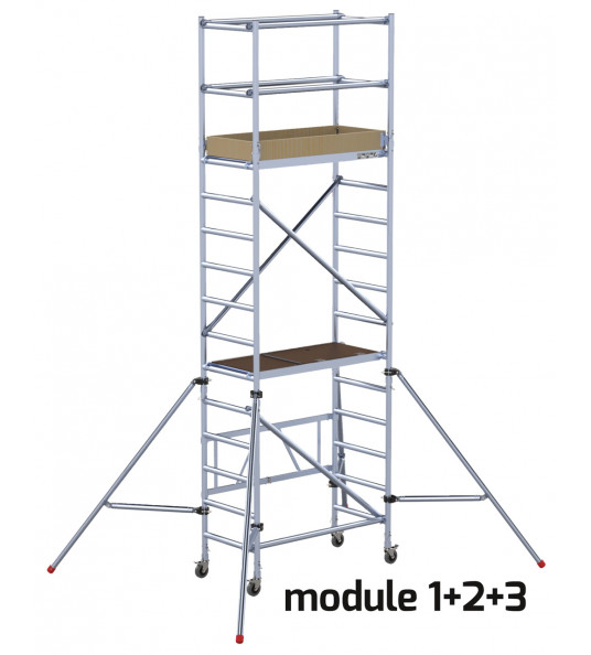 MAXALL VOUWSTEIGER COMPACT MODULE-1 75X150 CM (WERKHOOGTE 3MTR) MAXALL VOUWSTEIGER COMPACT MODULE-1 75X150 CM (WERKHOOGTE 3MTR)