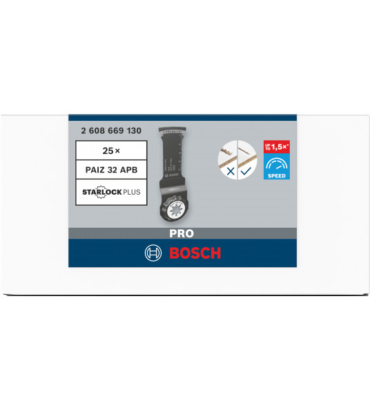 BOSCH PRO STARLOCK+ PAIZ 32 APB BIM HOUT/METAAL 32X60