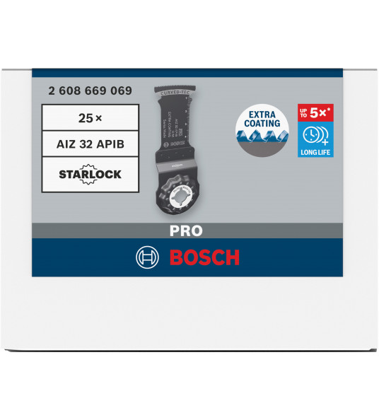 BOSCH PRO STARLOCK AIZ 32 APIB BIM WOOD+METAL CURVED 32 X 50
