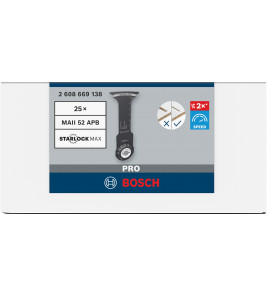 BOSCH PRO STARLOCK MAX MAII 52 APB HOUT/METAAL BIM WM 52X70