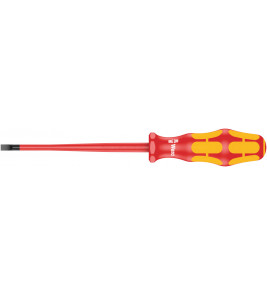 WERA 160 IS 0.8 X 4.0 MM VDE GEISOLEERDE SCHROEVENDRAAIER KLING GEREDUCEERD