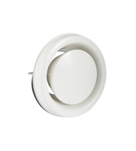 AFVOERVENTIEL STAAL ø100MM