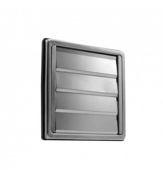 RVS LAMELLENROOSTER 4 LAMELLEN ø125MM