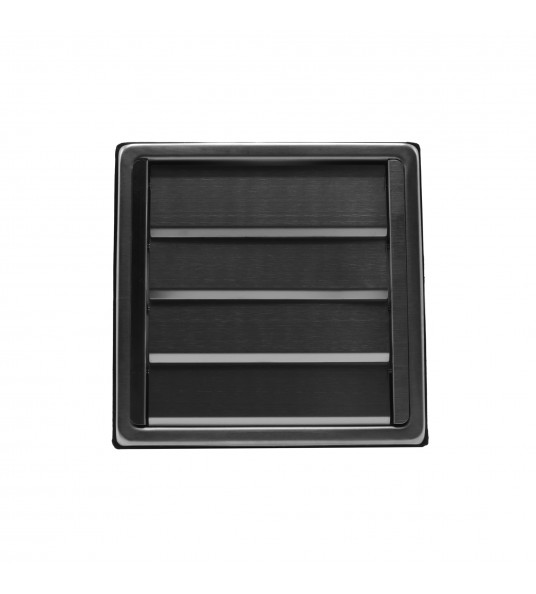 RVS LAMELLENROOSTER 4 LAMELLEN ø125MM