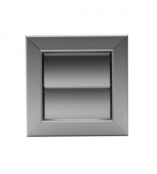 ALU LAMELLENROOSTER 155X155MM F1 ALUMINIUM