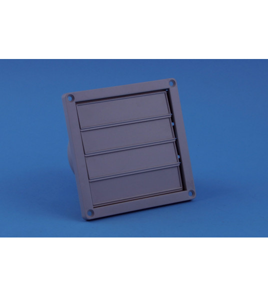 UNIVERSEEL LAMELLENROOSTER 4 LAMELLEN ø100-130MM GRIJS