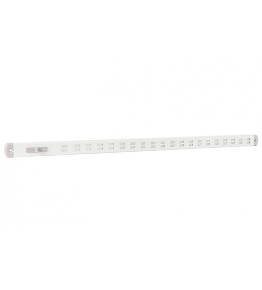 ALU SCHUIFROOSTER BOLD LINE 650X30MM WIT