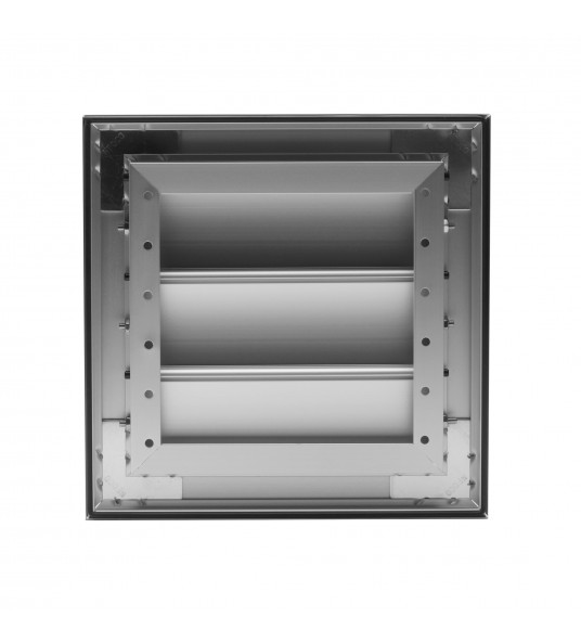 ALU LAMELLENROOSTER 205X205MM F1 ALUMINIUM