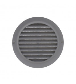 KUNSTSTOF SCHOEPENROOSTER ROND ø125MM GRIJS