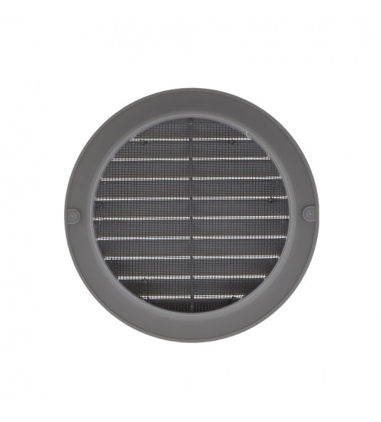 KUNSTSTOF SCHOEPENROOSTER ROND ø125MM GRIJS