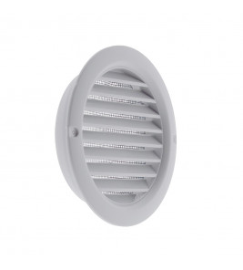 KUNSTSTOF SCHOEPENROOSTER ROND ø125MM WIT