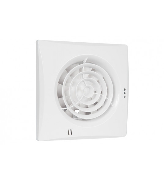 BADKAMER-/ TOILETVENTILATOR SILENCIO 100 T WIT