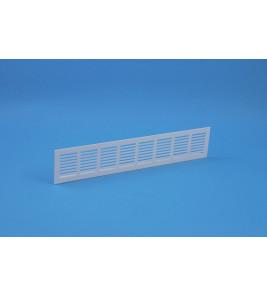 ALU PLINTROOSTER 400X100MM WIT