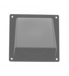 UNIVERSELE GEVELKLEP ø100/125/110X54MM GRIJS