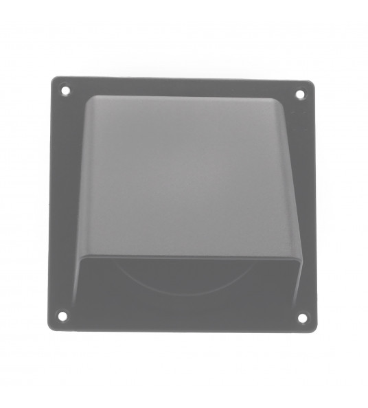 UNIVERSELE GEVELKLEP ø100/125/110X54MM GRIJS