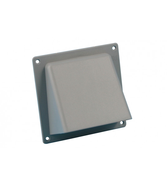 UNIVERSELE GEVELKLEP ø100/125/110X54MM GRIJS