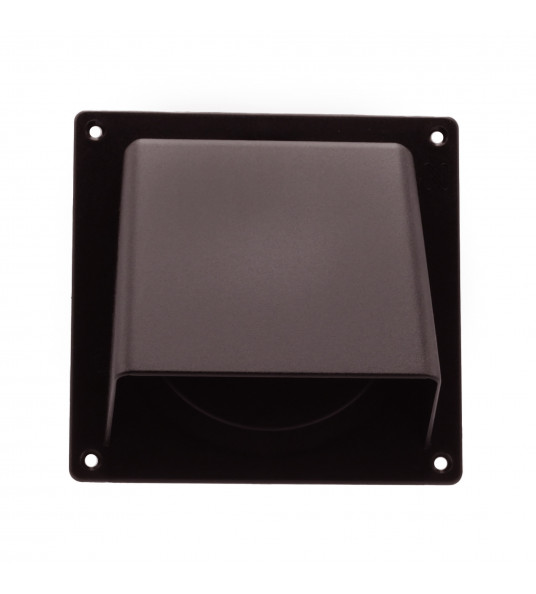 UNIVERSELE GEVELKLEP ø100/125/110X54MM BRUIN