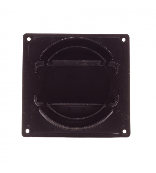 UNIVERSELE GEVELKLEP ø100/125/110X54MM BRUIN