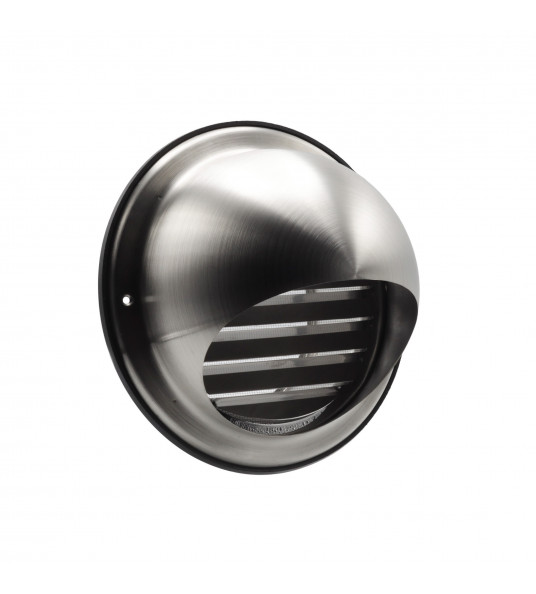 RVS BUITENROOSTER BOL MODEL FIJNMAZIG GAAS ø125MM