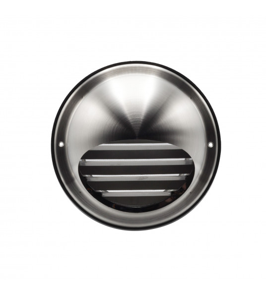 RVS BUITENROOSTER BOL MODEL FIJNMAZIG GAAS ø125MM