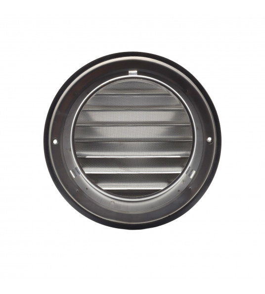 RVS BUITENROOSTER BOL MODEL FIJNMAZIG GAAS ø125MM