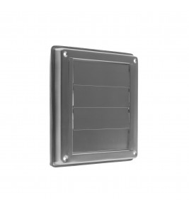 RVS LAMELLENROOSTER 4 LAMELLEN ø100MM