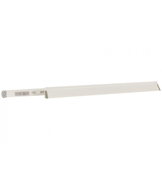 ALU GLEUFLUCHTROOSTER 'LS' 588X30MM WIT