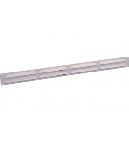 ALU SCHOEPENROOSTER VLAK MODEL 500X40MM WIT