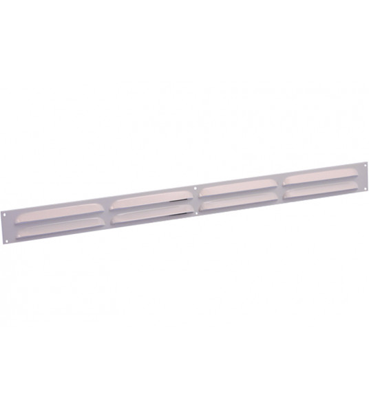 ALU SCHOEPENROOSTER VLAK MODEL 500X40MM WIT