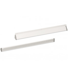 ALU VENTILATIEKAPJE 370X30MM WIT