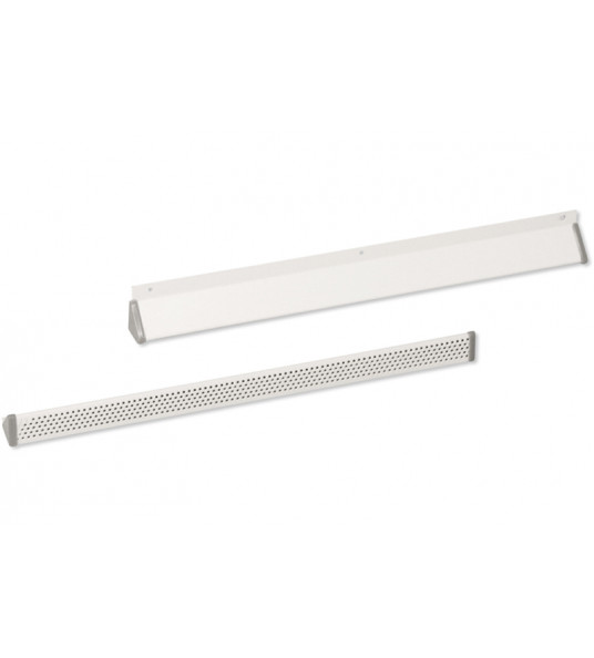 ALU VENTILATIEKAPJE 370X30MM WIT