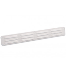 ALU SCHOEPENROOSTER 500X65MM WIT