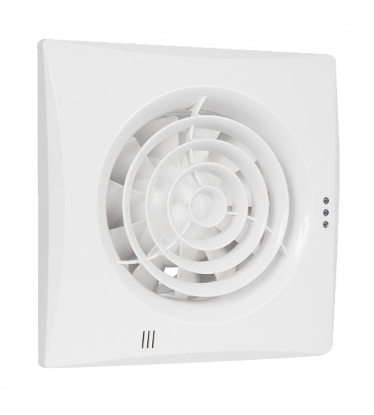 BADKAMER-/ TOILETVENTILATOR SILENCIO 100 WIT