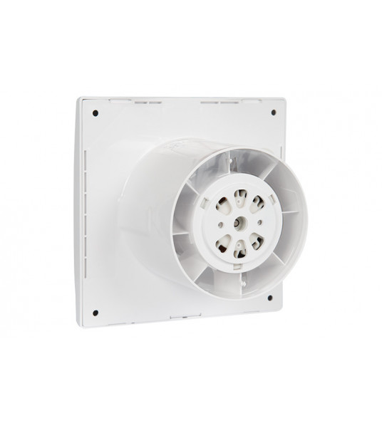 BADKAMER-/ TOILETVENTILATOR SILENCIO 100 WIT