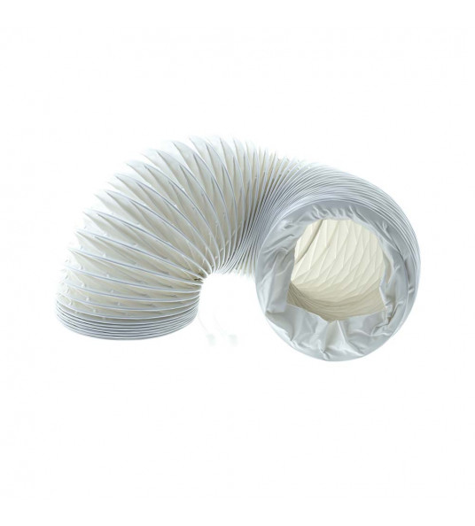 KUNSTSTOF AFVOERSLANG ø102MM 1,5M WIT