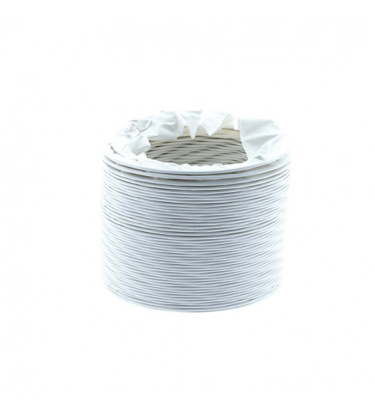 KUNSTSTOF AFVOERSLANG ø102MM 1,5M WIT