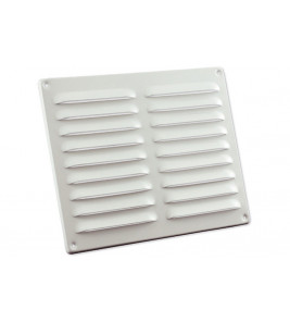 ALU SCHOEPENROOSTER 250X200MM WIT